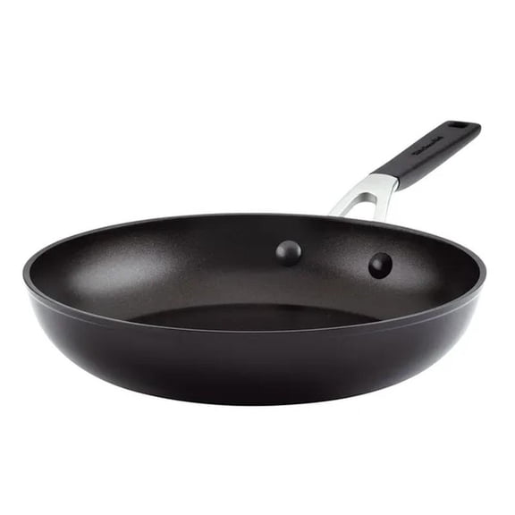 Hard Anodized Nonstick Frying Pan, Onyx Black