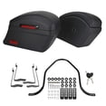 thumbnail image 1 of Hard Bag Saddlebag & Heavy Duty Mounting Kit For Yamaha Ds650 1100 Xvs950 1900, 1 of 14