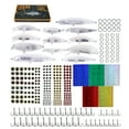thumbnail image 1 of Hard Baits Set Lure Making Supply Fishing Tackle Crankbaits Set Include Hook Split Rings Lure Eye Sticker, 1 of 8