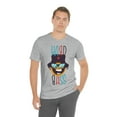thumbnail image 1 of Hard Bass Mirror Design Unisex Jersey Short Sleeve Tee, 1 of 10