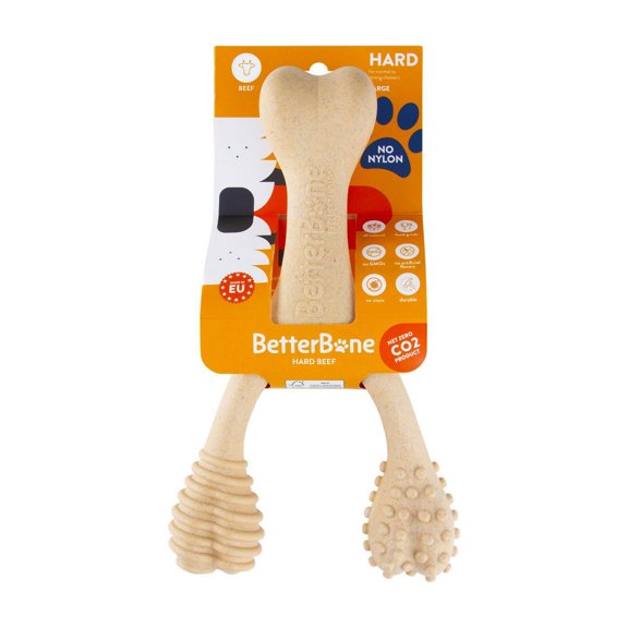 Hard Beef Nylon Free Dog Bone Chew Toy