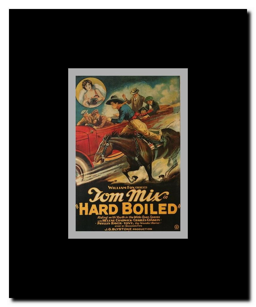 Hard Boiled Framed Movie Poster