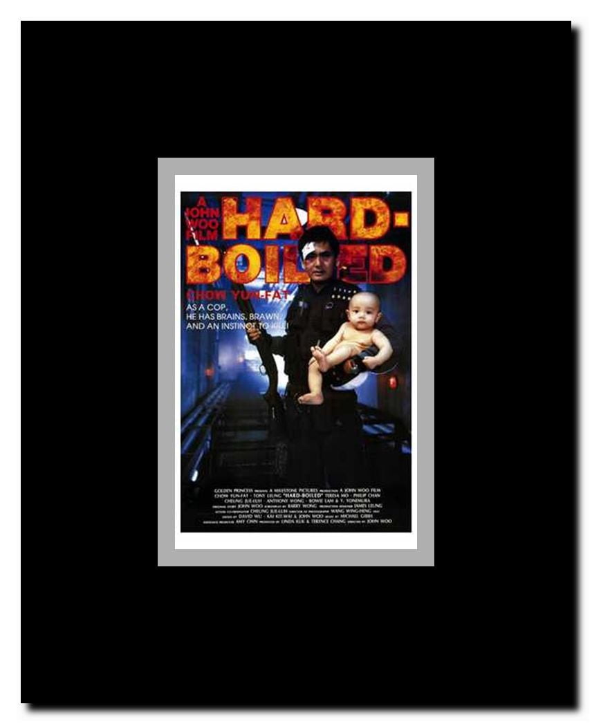 Hard-Boiled Framed Movie Poster