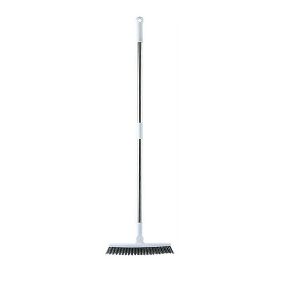 Hard Bristle Cleaning Brush with Long Handle Floor Brush 88.5x25x5cm/34.8x9.8x2 Inches, Ceramic Tile Gap Cleaner for Bathroom