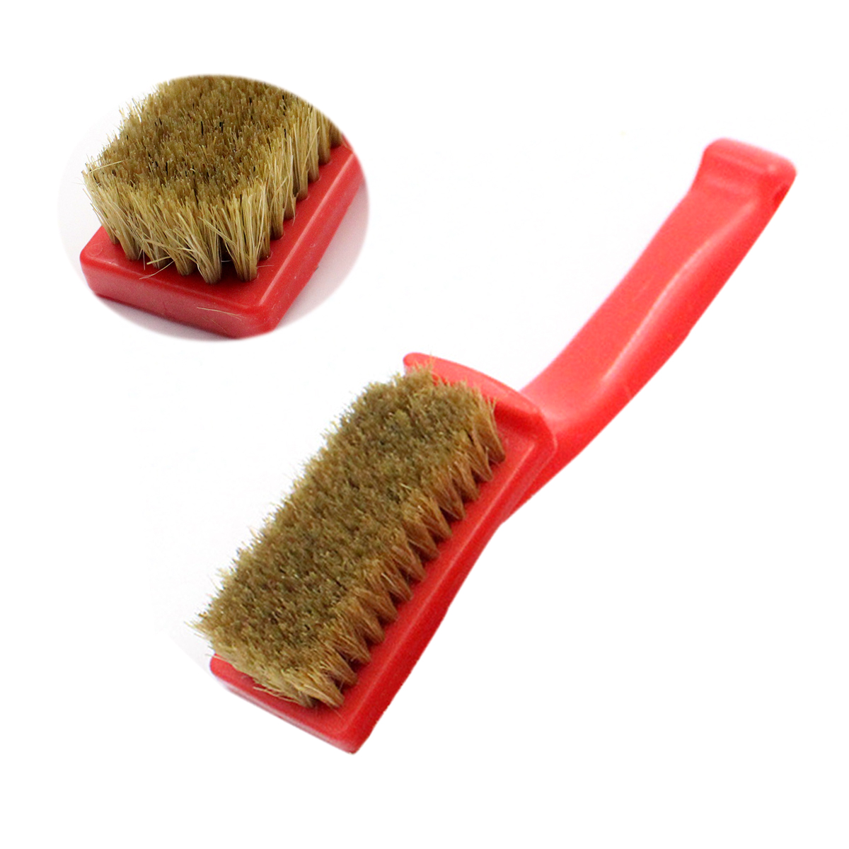 Hard Bristles Wax Buffing Polishing Brush Cleaning Dusting Brush For