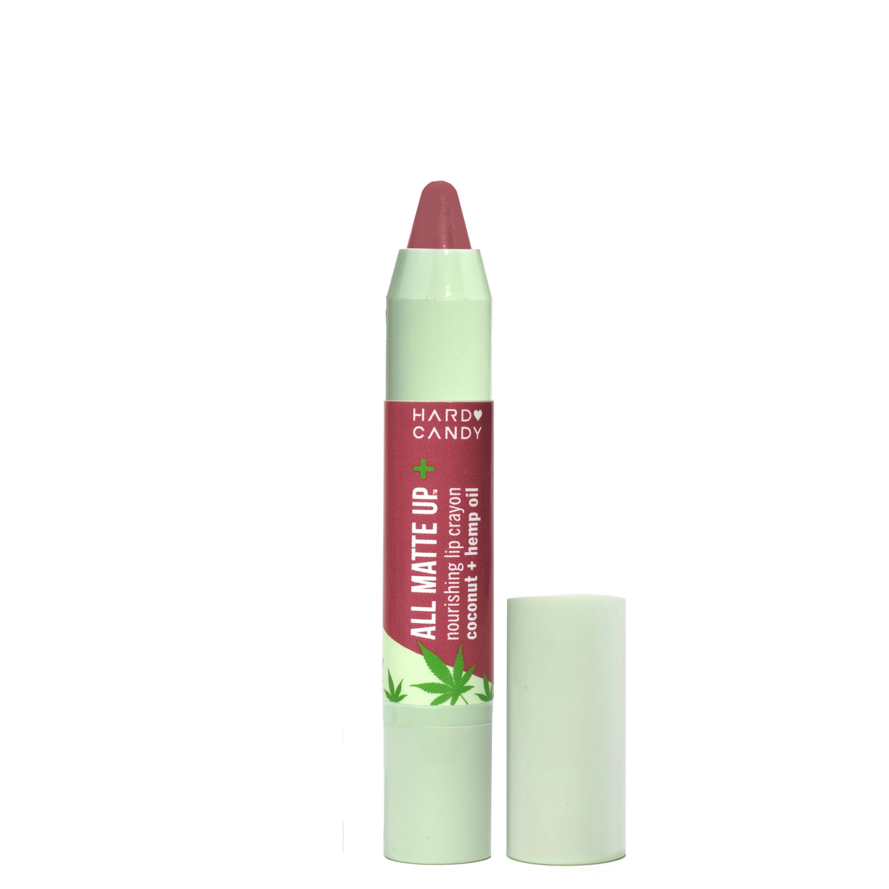 Hard Candy All Matte Up Plus Lip Crayon, Earthy Marsala, 0.08 oz