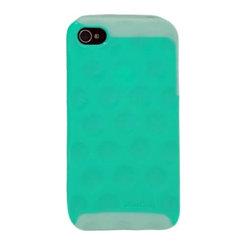 Hard Candy BC4SBLU Bubble Case for the Apple iPhone 4S, Blue