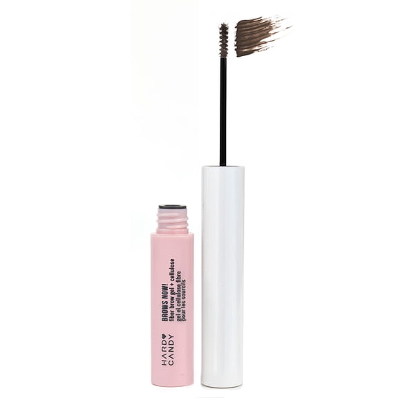 Hard Candy Brows Now! Micro Fiber Brow Gel, Medium/Dark