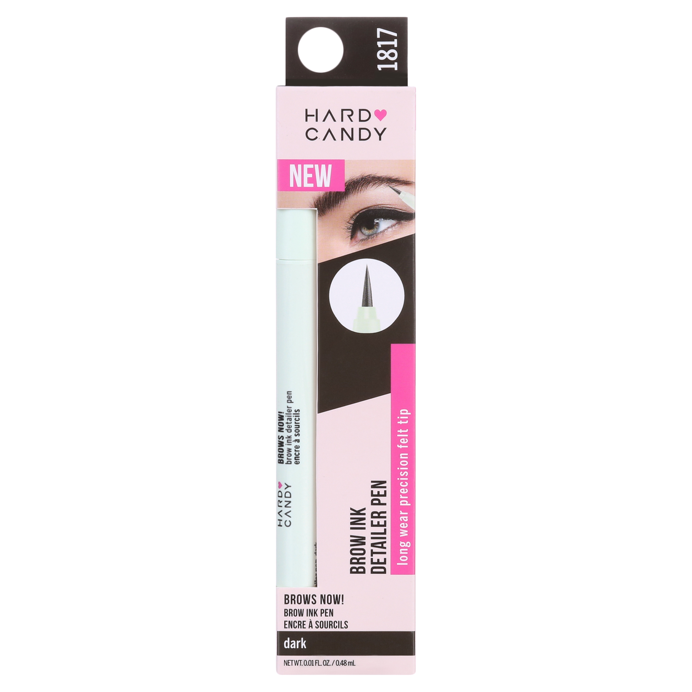 Hard Candy Brows Now! Precision Tip Brow Ink Medium/Dark - image 1 of 7