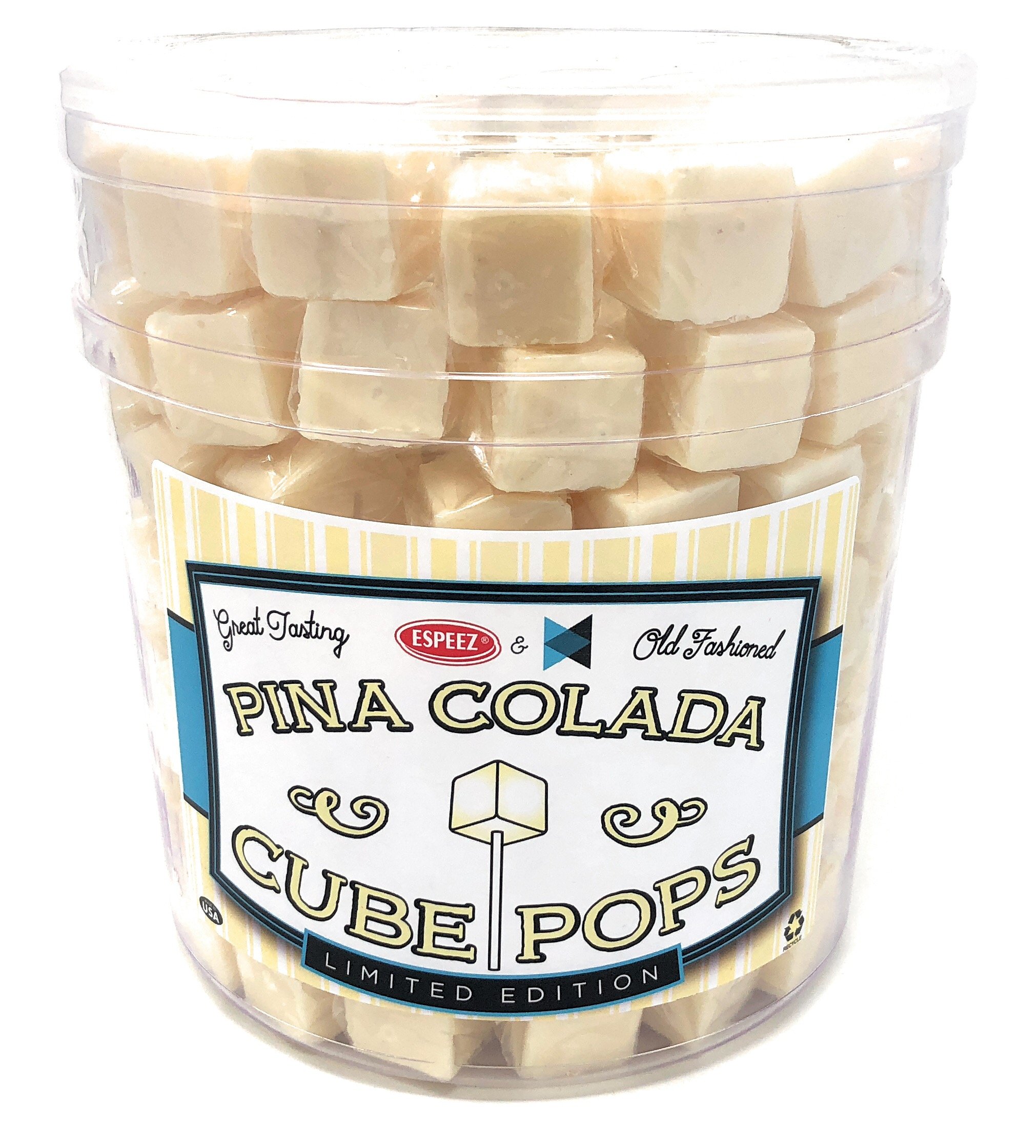 Hard Candy Cube Lollipop Suckers Individually Wrapped Flavored Sucker