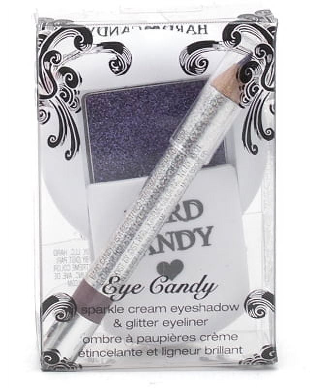 Hard Candy EYE CANDY Sparkle Cream Eyeshadow & Glitter Eyeliner, Queenie .06oz