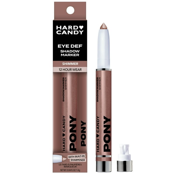 Hard Candy Eye Def Eyeshadow Stick, Shimmer, Creamy, Blendable Color. Metallic Taupe