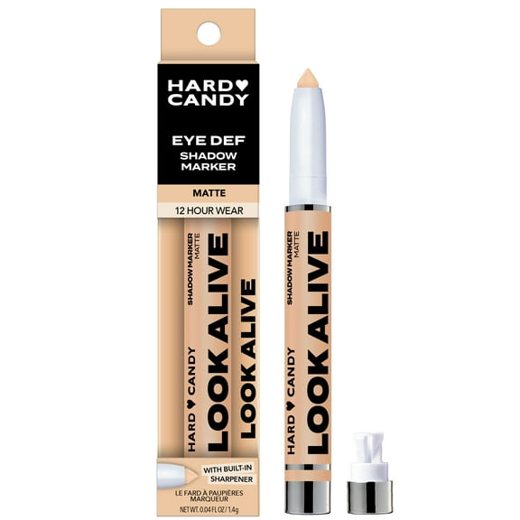 Hard Candy Eye Def Eyeshadow Stick, Matte, Creamy, Blendable Color. Nude