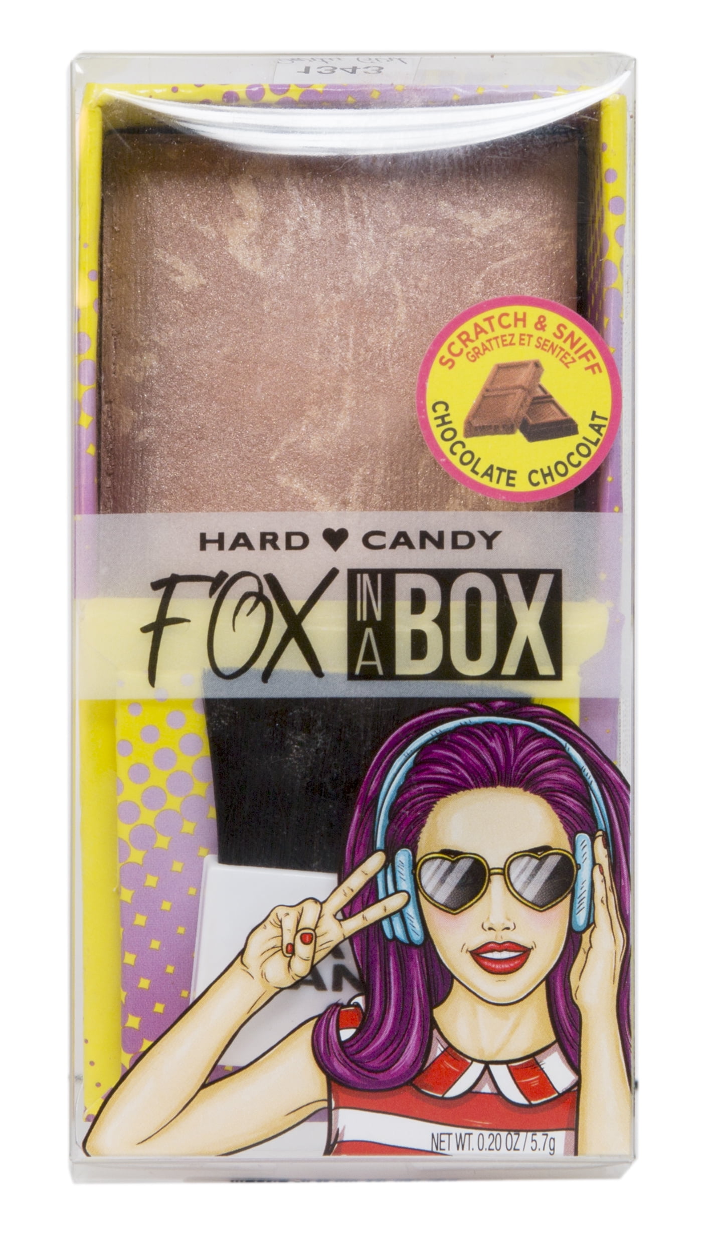 Hard Candy Fox In A Box Bronzer, 1343 Party Girl, 0.25 oz