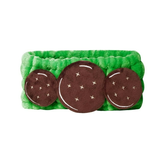 Hard Candy Girl Scouts Cookie Rally Extra Plushy Headband in Thin Mints, Green
