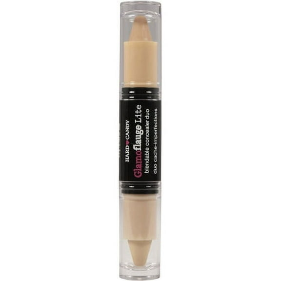 Hard Candy Glamoflauge Lite Blendable Concealer Duo, 756 Light Medium, 0.9 oz
