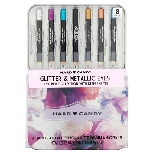 Hard Candy Glitter & Metallic Eyes Eyeliner Collection with Keepsake
