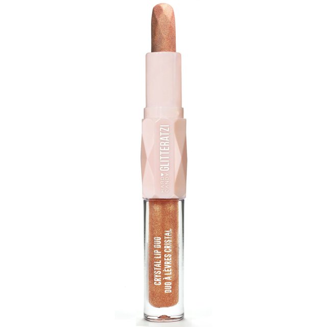 Hard Candy Glitteratzi Crystal Lip Duo, Shimmering Champagne