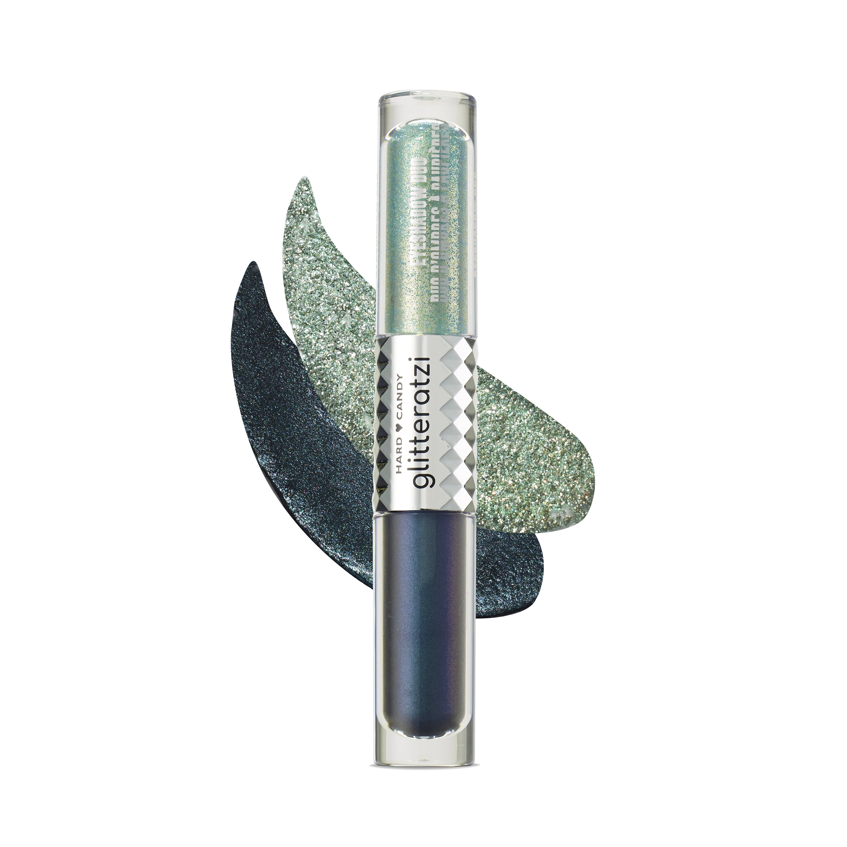 DUO 美品15p3oz Hard Candy Glitteratzi Glitter & Chrome Eye Duos 1548, Super