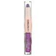 thumbnail interactive-video image 1 of Hard Candy Glitteratzi Lip Duo, 2-in-1 Glitter Lipstick & High-Shine Gloss Duo, Brilliant Berry, Sparkling Purple, 1 of 8