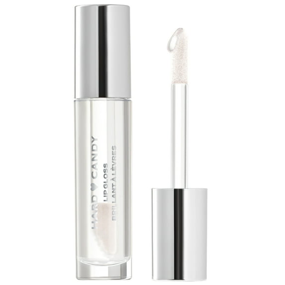Hard Candy Glosstopia Lip Gloss, High-Shine Hydrating, Hyaluronic Acid, Crystal, Clear