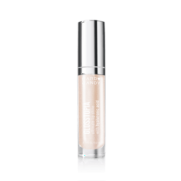 Hard Candy Glosstopia Lip Gloss, High-Shine Hydrating, Hyaluronic Acid, Sprinkles on Top, Pink Shimmer