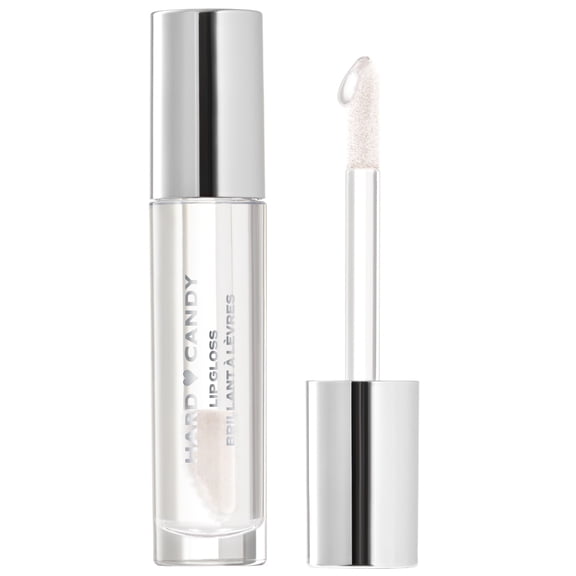 Hard Candy Glosstopia Lip Gloss, High-Shine Hydrating, Hyaluronic Acid, Crystal, Clear