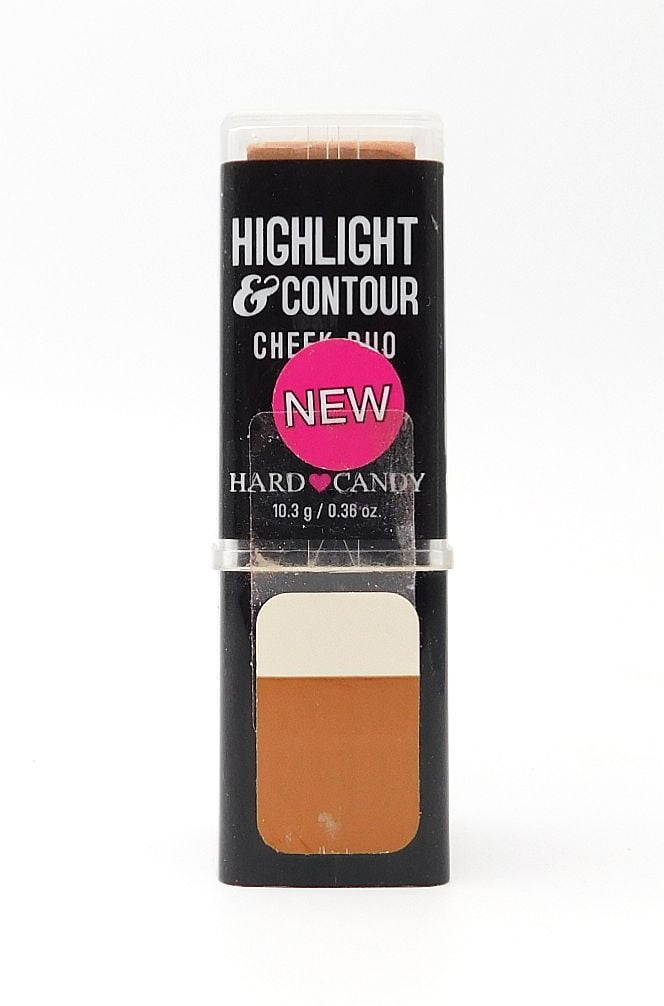 Hard Candy Highlight & Contour Cheek Duo 929 island glow .36 Oz
