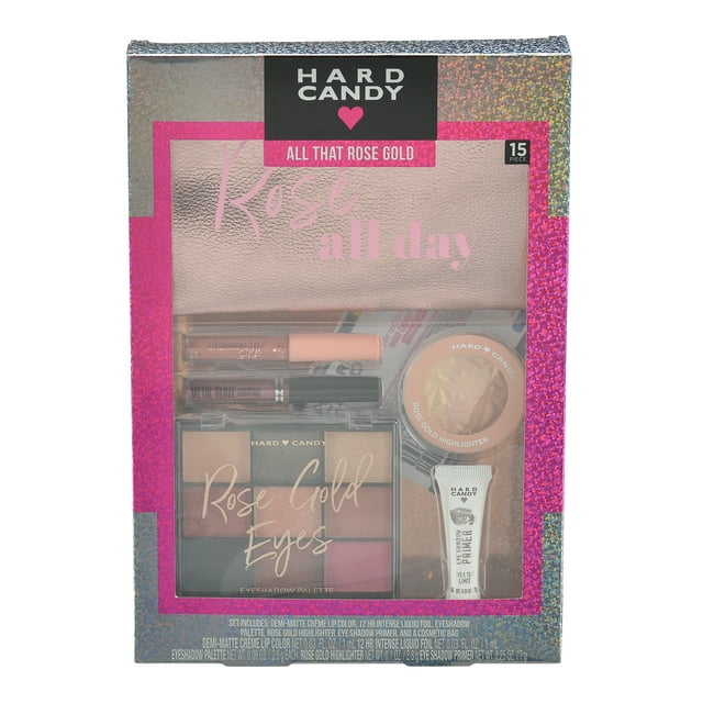 Hard Candy Holiday Makeup Gift Set, All That Rose Gold