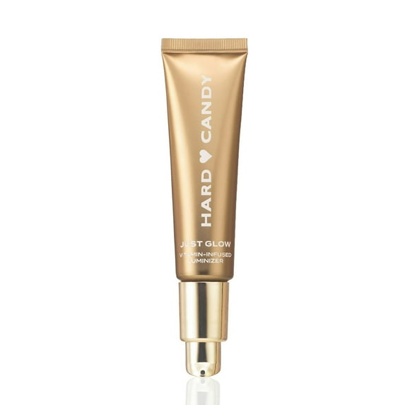 Hard Candy Just Glow Face Luminizer, Golden Glow, Sheer Color, All Skin Tones, Niacinamide