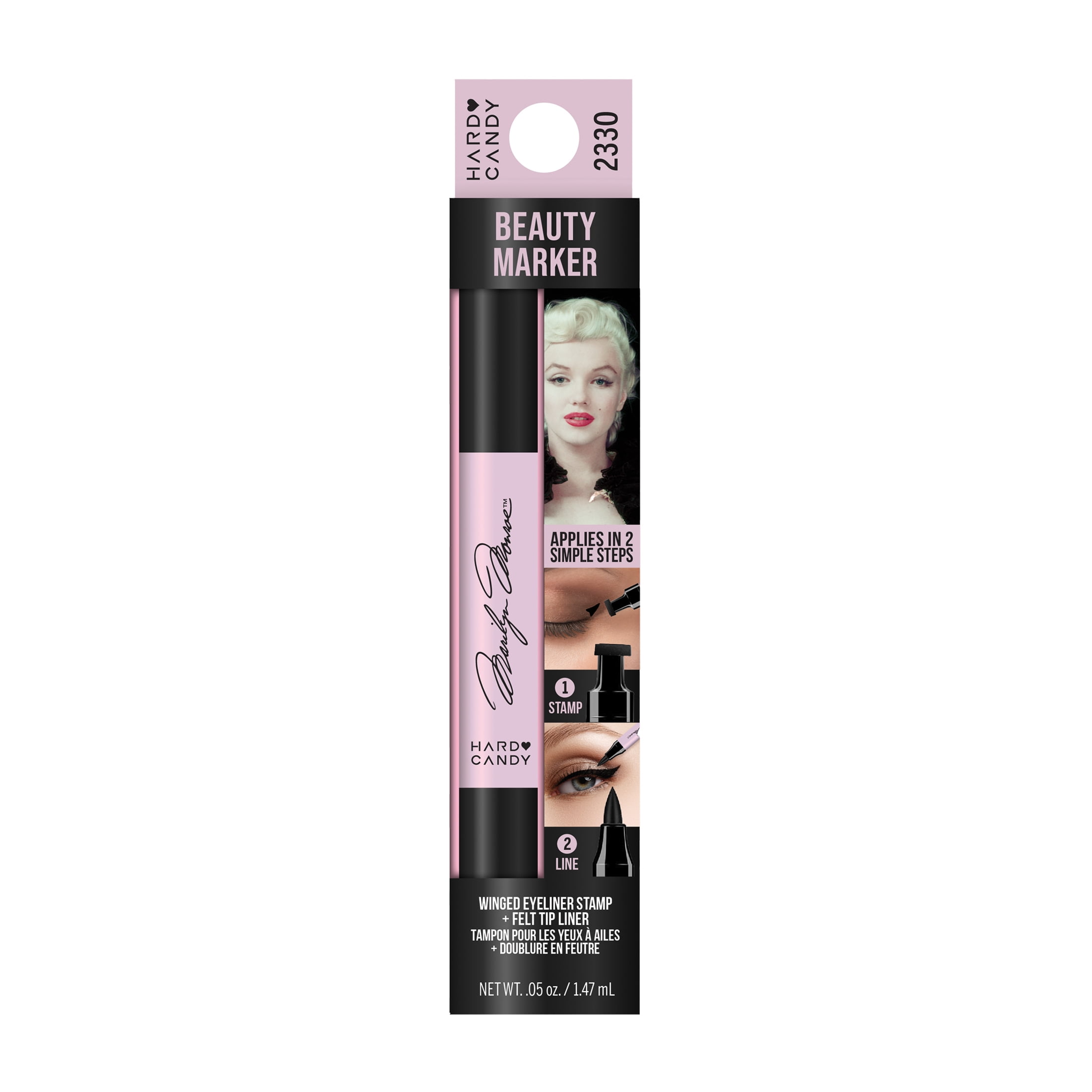 Hard Candy Marilyn Monroe Liquid Liner Stamp, Beauty Marker, 0.05 oz