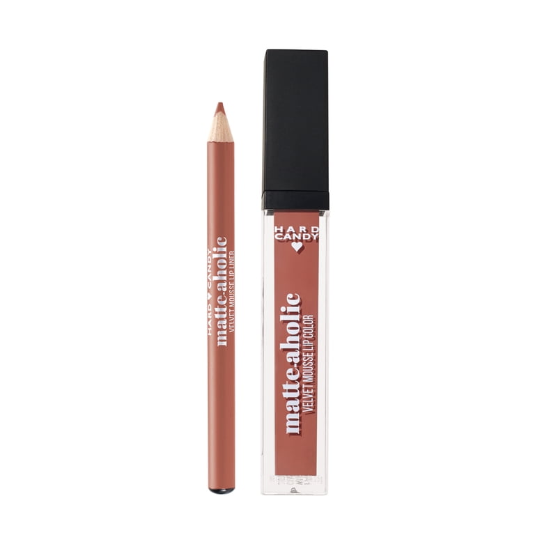 Hard Candy Matte-aholic Velvet Lipcolor & Liner 1524 Forget Me Not