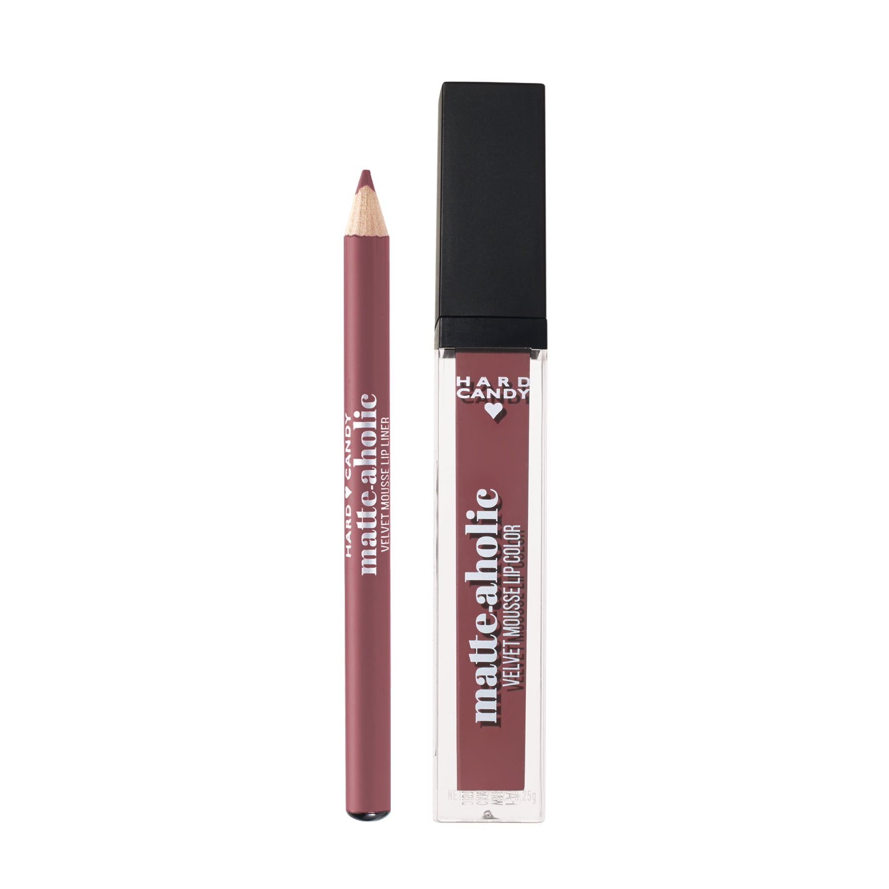 Hard Candy Matte-aholic Velvet Lipcolor & Liner 1525 Spider Orchid