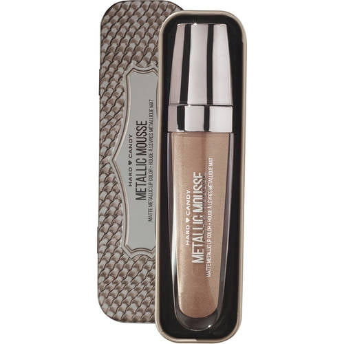 Hard Candy Metallic Mousse Velvet Matte Liquid Lip Color with Tin