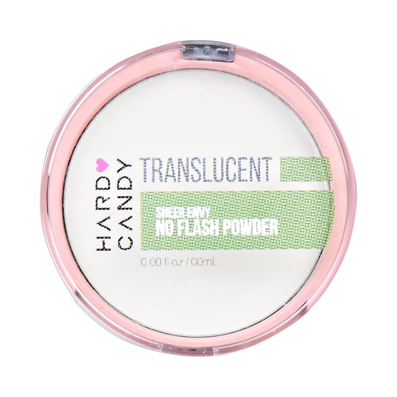 Hard Candy No Flash Translucent Pressed Powder,Translucent, 0.31 oz