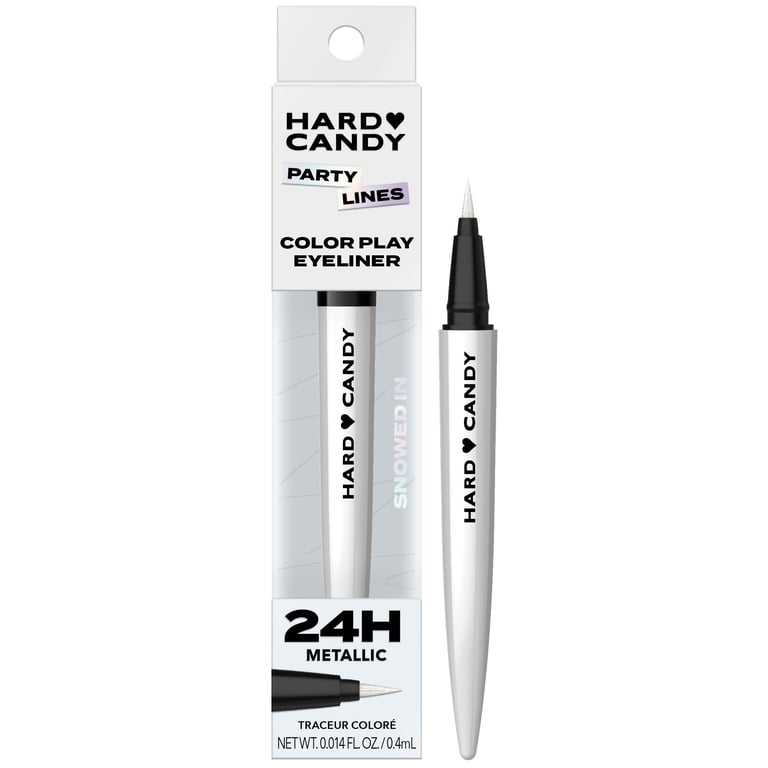 Hard Candy Party Lines Color Play Eyeliner, Liquid Liner, 24HR