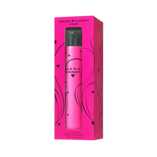 Hard Candy Pink Eau de Parfum, Perfume for Women, 1.7 Oz Full Size