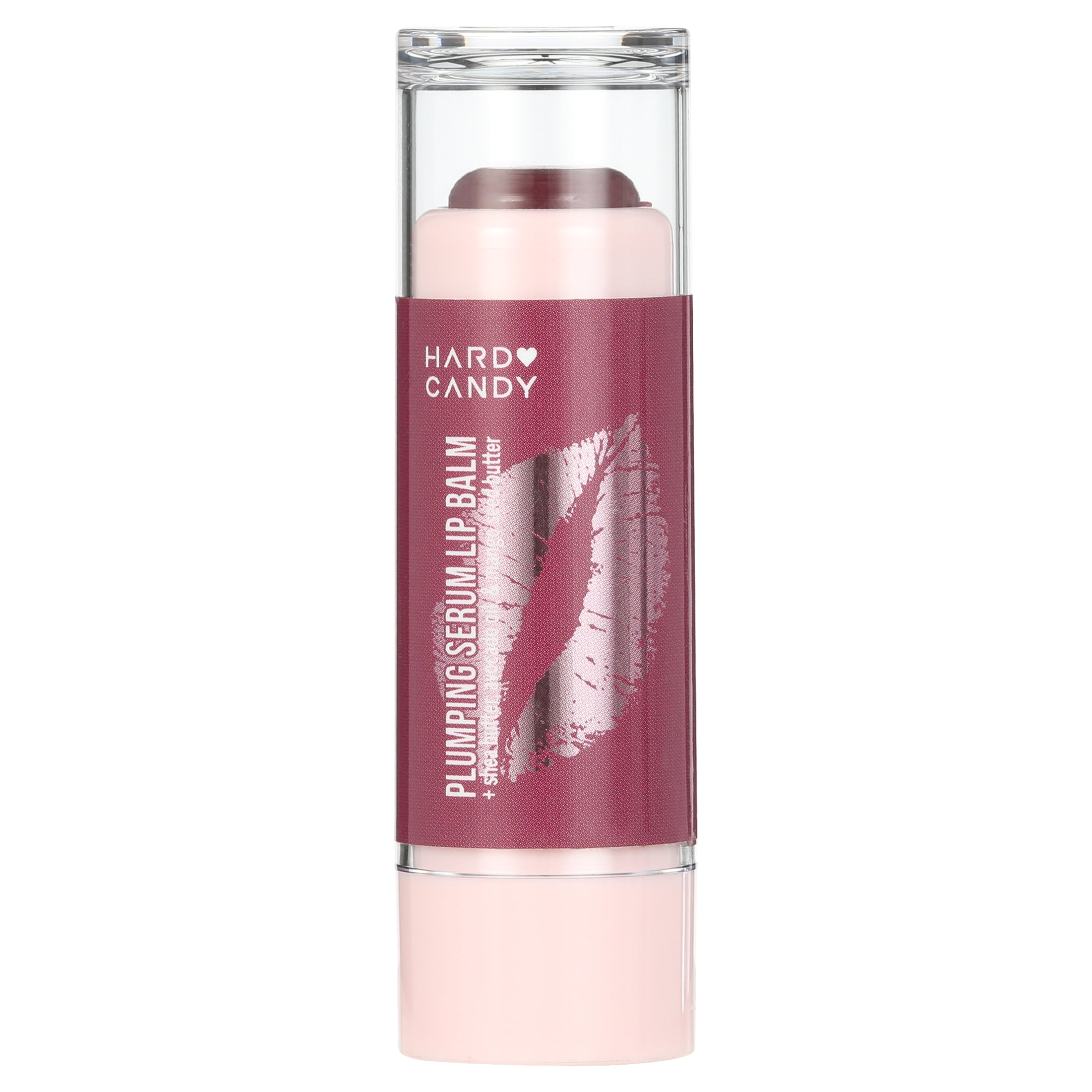Hard Candy Plumping Serum Lip Balm, Plentiful Plum, 9.27 g