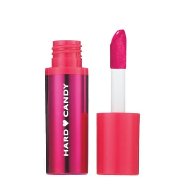 Hard Candy Pop Tint Lip Stain, Strawberry Spritz Pink, Hydrating & Long-Lasting with Oils & Hyaluronic