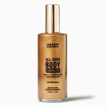 Hard Candy All Over Body Luminizer, Body Oil, Lit Up, Bronze Shimmer