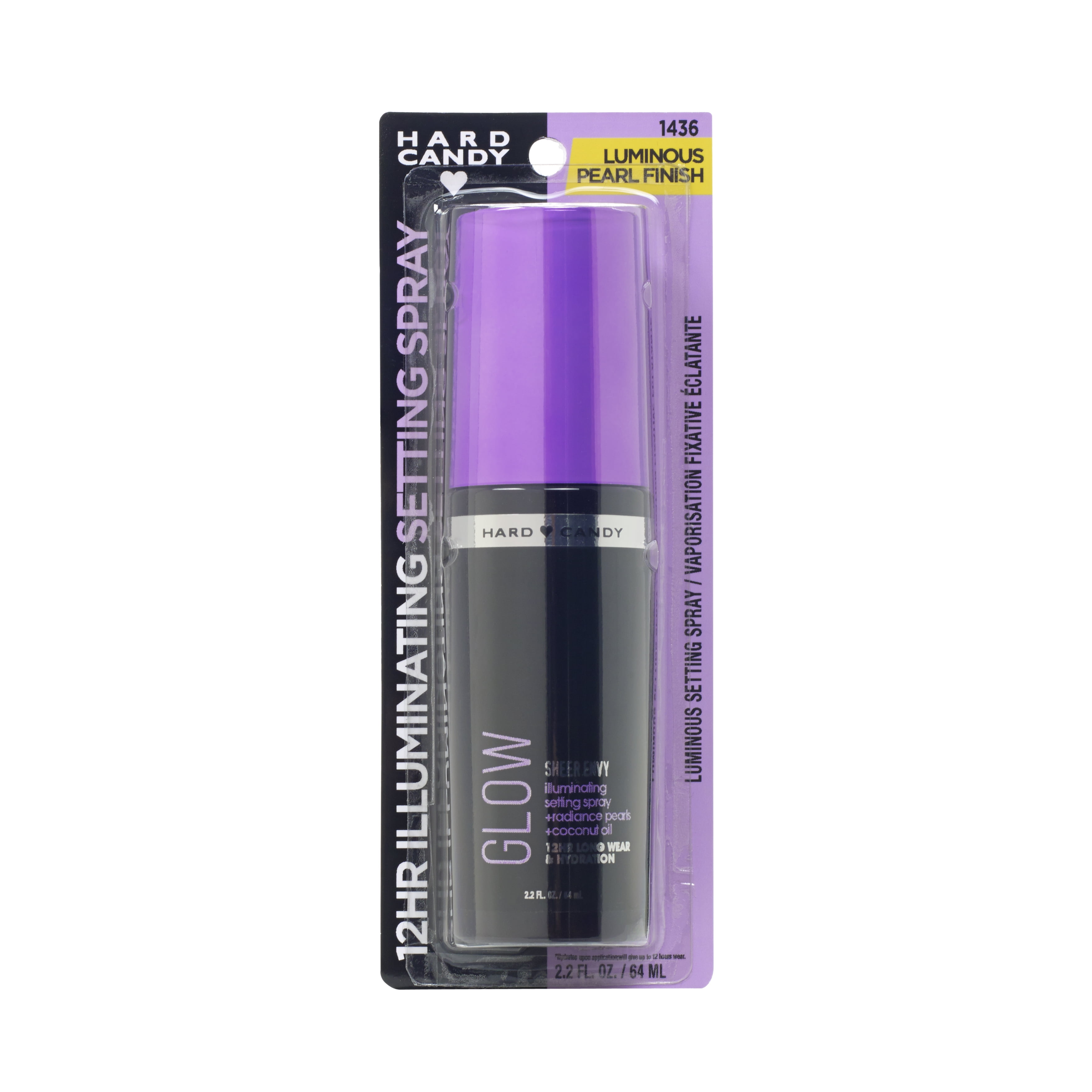 Hard Candy Sheer Envy Setting Spray, 1436 Luminous, 2.2 fl oz