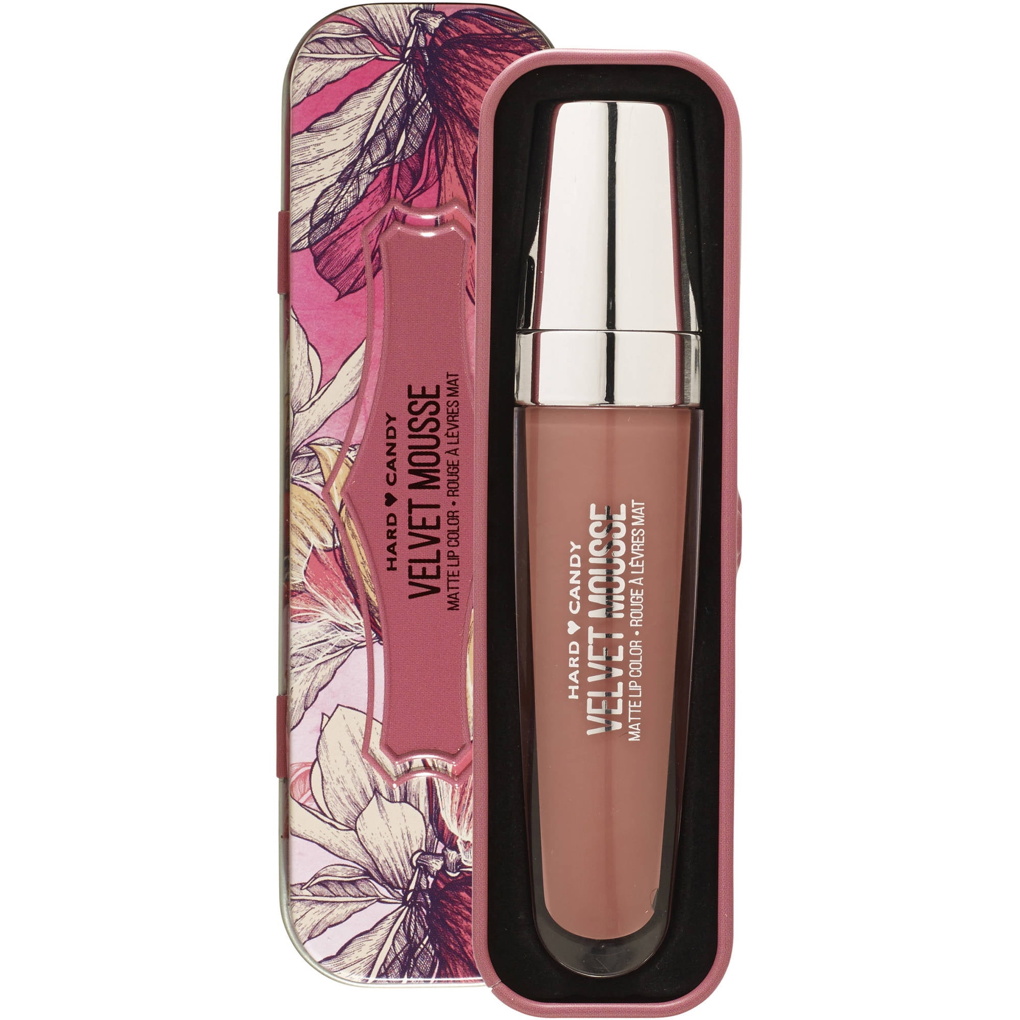 Hard Candy Velvet Mousse Matte Lip Color Tin, 1217 Me Not, .23