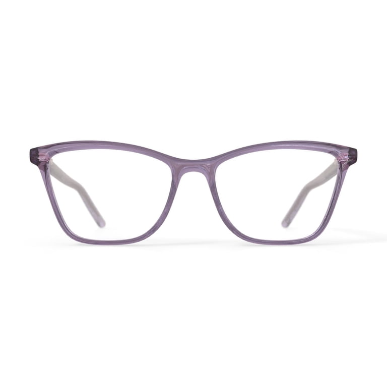 Hard Candy Women's HCV16 Square Prescription Eyeglasses with Case