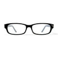 thumbnail image 1 of Hard Candy Women's HC03 Rectangular Prescription Eyeglasses with Case, Black, 1 of 6