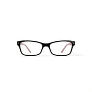 Hard Candy Womens HC06 Square Prescription Eyeglasses with Case, Brown