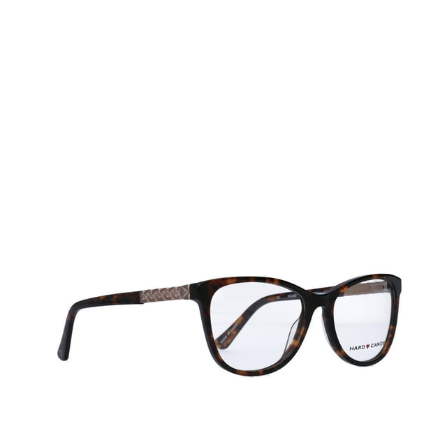 Hard Candy Women's Rx'able Eyeglasses, Hc269 Shell, Tortoise, 5718145
