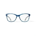 thumbnail image 1 of Hard Candy Women's HC277 Cat Eye Prescription Eyeglasses with Case, Crystal Blue, 1 of 6
