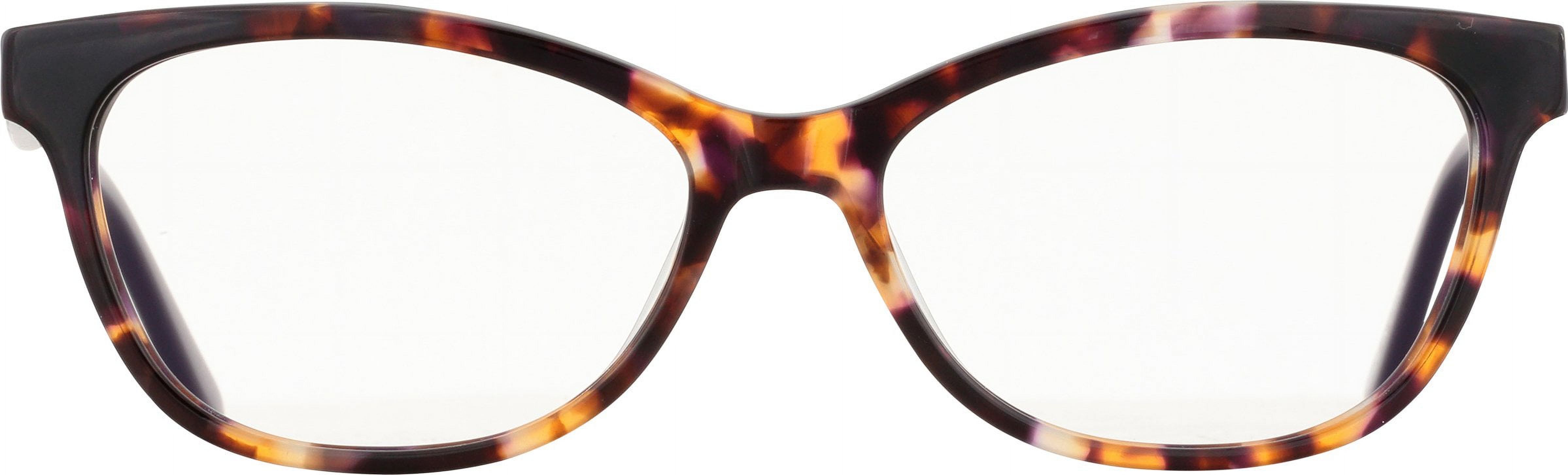 Hard Candy Women's Rx'able Eyeglasses, Hc279 Feline, Tortoise, 5817