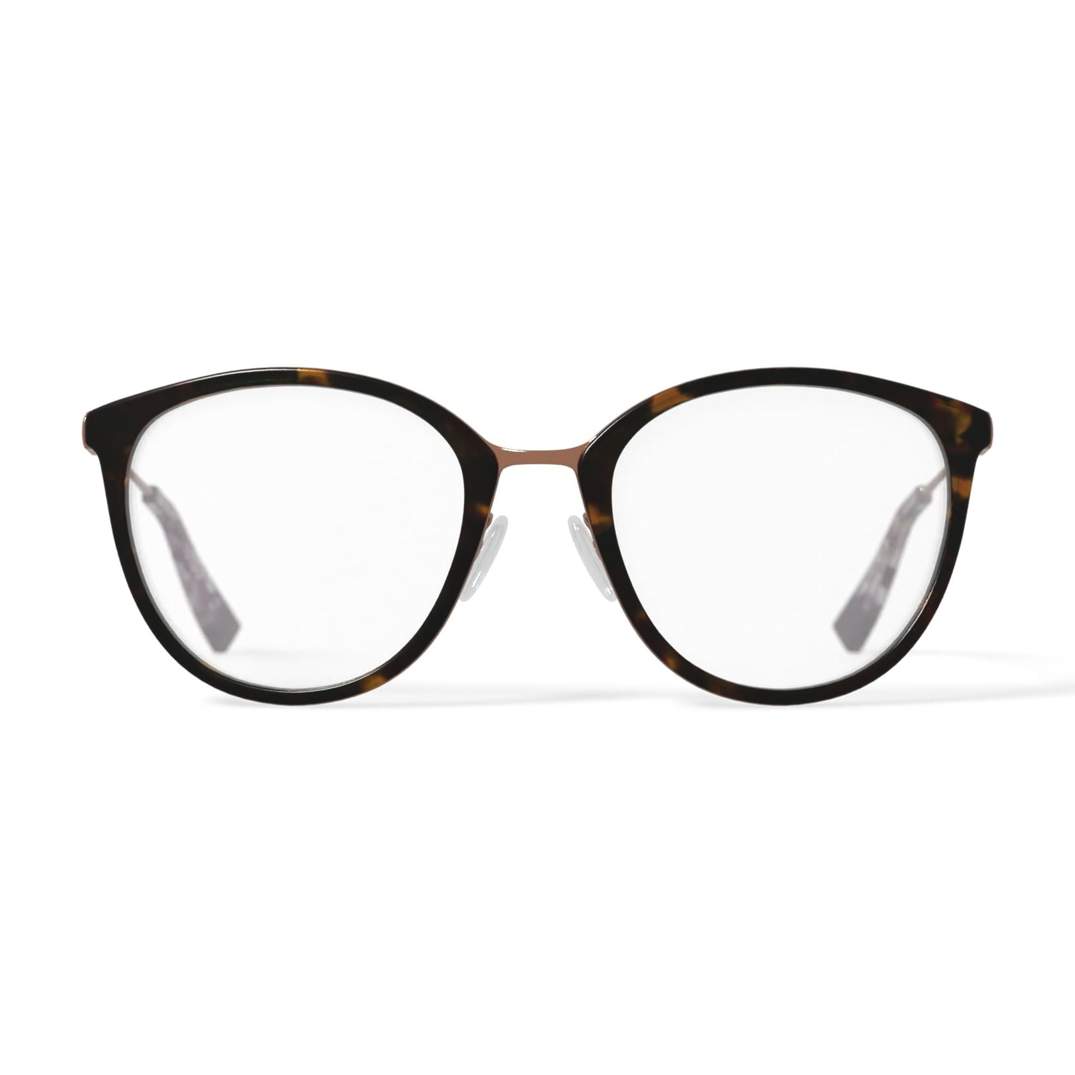 Hard Candy Women's HC57 Round Prescription Eyeglasses with Case