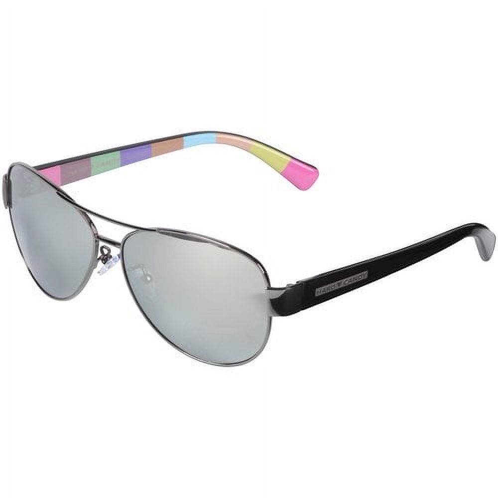 Hard Candy Womens Polarized Rx'able Sunglasses, Hs04P, Gun Metal, 59-13-136, with Case - image 1 of 13